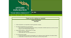 Desktop Screenshot of antlersllc.com